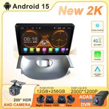 Android 15 Für Peugeot 206 2004 - 2008 Für Citroen C2 2006 -2013 Stereo Stereo Carplay Auto Radio GPS navigation Kopf Einheit