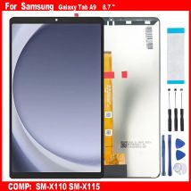 Per Samsung Galaxy Tab A9 8.7 "SM-X110 SM-X115 X110 X115 Display LCD Touch Screen Digitizer Assemblea di Vetro Parti di Riparazione