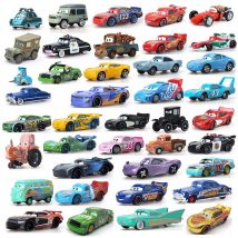 Disney Pixar Cars 2 Toy Lightning Mcqueen Mini Auto da corsa originale 1 3 Collezione Dinoco Racers Diecast Modello in metallo Regalo per bambini