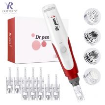 Dr. Penna Ultima N2 Micro penna professionale per la pelle Kit di strumenti per la riparazione della pelle elettrica wireless Dispositivo per la cura della pelle per terapia con timbro Derma