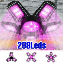 E27/E26 Lampada da coltivazione a LED Spettro completo Pieghevole Illuminazione di riempimento per piante per tenda in serra Coltivazione idroponica di fiori vegetali