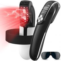 4x808nm Kaltlasertherapiegerät zur Linderung von Körperschmerzen 12x650nm LLLT Tens Muskelstimulator für Arthritis Muskelkater Narbe