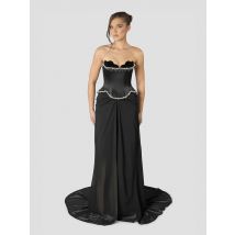 Thinyfull Chiffon Mermaid Prom Dresses Sleeveless Sweetheart Evening Dress Crystal Long Dubai Gown robes de soirée Customized