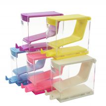 WELLCK Porta Dispenser per Rotoli di Cotone Dentale Tipo di Pressa Portaoggetti per Tampone Dentale Scatola di Immagazzinaggio Dentista Clinica Odontoiatria Forniture