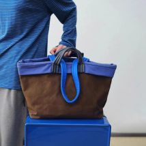 Einkaufstasche Frauen Nylon Patchwork Mode Neue Büro Dame High-Kapazität Schulter Tasche Handtasche