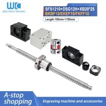 Hochwertige leise SFU1210 Kugelumlaufspindel mit SFS1210 Kugelumlaufspindel Silent Nut BKBF10 für