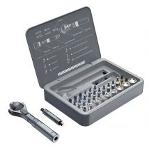 VMAN 40in1 Set di cacciaviti a cricchetto multifunzione Punte multi magnetiche Mini kit di strumenti di riparazione Strumento domestico per PC e Iphone ecc.