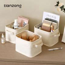 Tianzong Unordnung Aufbewahrungskorb Haushalt Snack Spielzeug Aufbewahrungsbox Schublade Lagerregal Aufbewahrungskorb Aufbewahrungsbox klein