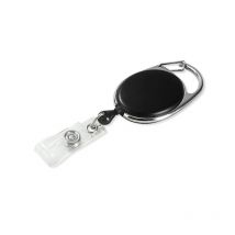 Versenkbare Oval Form Abzeichen Reel für Pass Arbeit Karte Name Bus Karte Hülse Keychain Lanyard Extensible Karte Clips Rollen