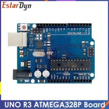 Arduino UNO R3 Development Board ATmega328P with USB Cable for Starter Kit Projects and DIY Learning