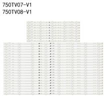 Neue 28 teile/satz LED Streifen Für SONY 75 TV KDL 75W850C KDL 75W855C S750HF59 750TV07 V1 750TV08 V1 CX 75S01E02 KDL-75W850C 75W809C
