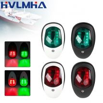 10-30V LED Luce di Navigazione Segnale di Avvertimento Lampada Impermeabile Porta Starboard Indicatore Laterale Per Marine Barca Yacht Camion Rimorchio Van