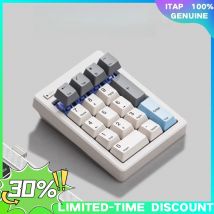 Magic Force MF17 Numeric Keyboard Dual Mode 2.4G Wireless Bluetooth Gasket Custom Hot-Swap Office Mini Mechanical Numeric Keypad