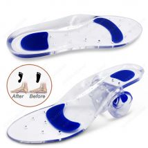 Orthopädische Silikon-Einlegesohlen für Unisex, weiches Plantarfasziitis, volles Handflächenkissen, atmungsaktiv, bequem, Sport, absorbiert Arbeitspolster