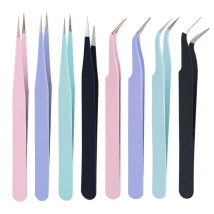 Edelstahl-Mehrzweck-Augenbrauen pinzette für Make-up Nail Art Strass Pick Tool-Präzisions dekoration Pflege