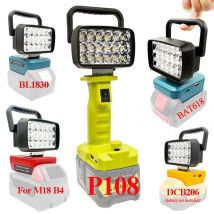 Obudowa na akumulator litowy USB Power Bank do Makita, Milwaukee, Dewalt, M18, Bosch, latarnie, reflektory, lampy robocze