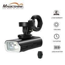 Magicshine EVO 1300 luci per bici a testa in giù montate fari per bicicletta da 1300 lumen con telecomando, luce per bici anteriore di tipo C