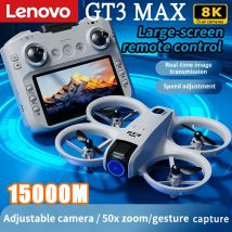Dron Lenovo Gt3 Max 8k HD do fotografii lotniczej, duży ekran, pozycjonowanie z wykorzystaniem przepływu optycznego, bezszczotkowy, inteligentne unikanie przeszkód, UAV