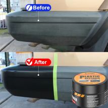 Auto-Kunststoff-Restaurator, zurück zu schwarz, glänzende Auto-Reinigungsprodukte, Kunststoff-Leder, Wiederherstellung von Autopolitur und Reparatur von Beschichtungsrenovierer