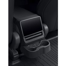 YZ For Tesla Model 3/Y Highland Juniper Armrest Box Rear Air Outlet Organizer Storage Box Cup Dust Cover Car Styling Accessories