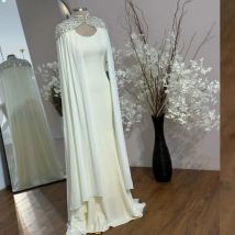 Maßgeschneidertes, drapiertes, gerafftes Cocktailpartykleid aus Chiffon, A-Linie, O-Ausschnitt, maßgeschneidertes Anlasskleid, lange Kleider