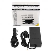 NUOVO Alimentatore Per PS2 Sostituzione Adattatore CA Cavo del Caricatore Cavo 100‐240 V DC 8.5 V per PS2 Slim 70000 Console Spina UE/Spina USA