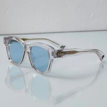 JMM MOJAVE Handgefertigte Acetat-Sonnenbrille, quadratisch, oval, UV400, klassische japanische Designerbrille mit Etui