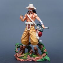 25 cm/9.84in Anime One Piece Figure Usopp Action Figures Statua in PVC Desktop Ornamen Collezione Modello Giocattoli Regali