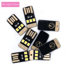 20er-Pack Buchlicht, Mini-Nachtbeleuchtung, 2835SMD, Buchlampe, 5 V, 0,2 W, LED-USB-Licht für Powerbank, Computer, Laptop