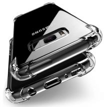 Luksusowa, odporna na wstrząsy, przezroczysta obudowa z poduszką powietrzną do Samsung Galaxy S8 S10E S20 S21 FE S22 Ultra S10 S9 S7 Note 8 9 10 20 Plus Cover Fundas