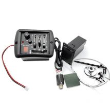 4-Bands EQ Equalizer Acoustic Guitar Preamp Piezo Pickup with Tuner System Brass Endpin Jack for Folk Guitarra