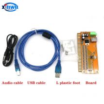 Ps3 pc zu usb 28pin jamma konverter board audio video arcade spiel automat 2 player neo geo münz schieber joystick controller diy