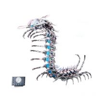 Mechanical Lego Centipede Light-Up Edition Spider Educational Puzzle Building Blocks Stem Toy For Boys Christmas Gift