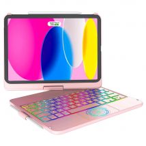Drehen Sie die von hinten beleuchtete Touchpad-Tastatur hülle für das iPad 10. Pro 11 Air4 Air5 10,9 iPad 10,2 Air 3 10,5 Pro 12,9 schwenkbare iPad-Tastatur