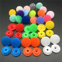 20set~240set Plastic Snaps Button Fasteners T5 Bag Folder Buckle Buttons Resin Garment Accessories For Baby Clothes Bibs Diapers