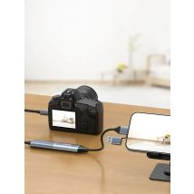 Unnlink 1080P 60Fps Video Capture Card HDMI to USB & Type C for Switch PS4 TV Box PC to Phone Tablet