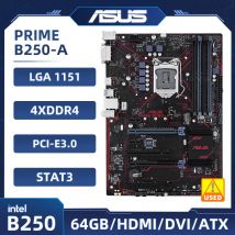 Scheda madre ASUS PRIME B250-A 1151 Intel B250 DDR4 64GB pci-e 3.0 M.2 SATA III USB3.0 supporto ATX