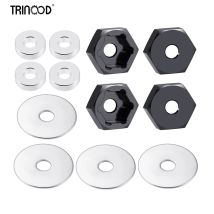 TRINOOD 12 mm bis 17 mm/17 mm auf 24 mm Radadapter Antriebsnaben-Kombinator Sechskant-Sechskantloch-Adapter Umwandlung für 1/8 RC Car Buggy