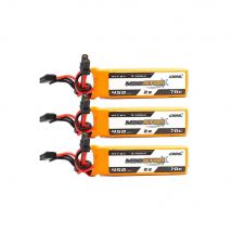 CNHL LiHV MiniStar HV 450mAh 7,6V 2S 70C Lipo-Akku Mit XT30U 3 Stück 6 Stück