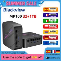 Blackview MP100 NOWY Mini PC AMD R7 5825U Windows 11 Home 8-rdzeniowy 16-wątkowy 32 GB DDR4 1 TB SSD