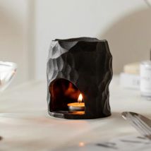 Nordischer Stil einfarbig matt polnisch Porzellan ätherisches Öl Ofen Kerzenhalter Aroma Räucher gefäß Lampe Innen Wohnkultur