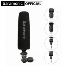 Saramonic SmartMic5 Mini microfono Plug and Play a condensatore per iPhone Android PC Computer fotocamere DSLR Streaming YouTube Vlog