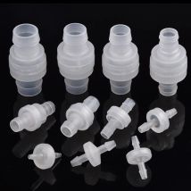 5 ~ 100 pz 3 ~ 20mm Mini PP Valvola di Ritegno Senza Pressione Tubo di Irrigazione a Goccia Comune Valvola di Non Ritorno Acquario Serbatoio Tubo valvola unidirezionale