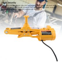 Lifting Jack Set 3T Maximum Load Automatic Guard 170-420mm Range Tire Inflator Pump 80W  Wrench for Car Emergency Repair
