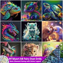 Diamant Malerei Tiger Soldes Diamant Kunst Tier Kreuzstich Stickerei Fuchs Mosaik Schildkröte Vogel DIY Hobby Home Dekoration