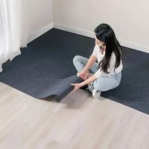 Selbstklebende Rollteppichaufkleber sind leicht zu schneiden, rutschfest und verschleißfest, geeignet für Schlafzimmer und Büros