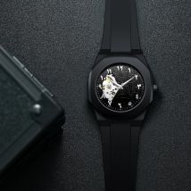 Orologio al quarzo impermeabile con numeri arabi Orologio meccanico analogico da uomo Orologio da lavoro di lusso da uomo