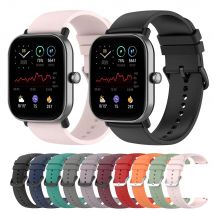 Pasek silikonowy 20 mm do inteligentnego zegarka Huami Amazfit GTS 4/2 Mini GTS 3 2e do Huami Amazfit Bip 3/Bip U Pro