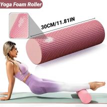Rullo yoga esagonale: cilindro rotondo in schiuma EVA per pilates e allenamenti a casa migliorati (diametro 9,5 cm, lunghezza 29,7 cm)