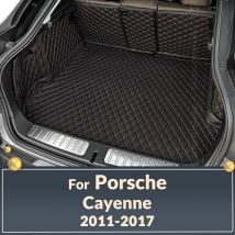 Kofferraummatte für Porsche Cayenne 2011 2012 2013 2014 2015 2016 2017, Cargo-Liner, Teppich,